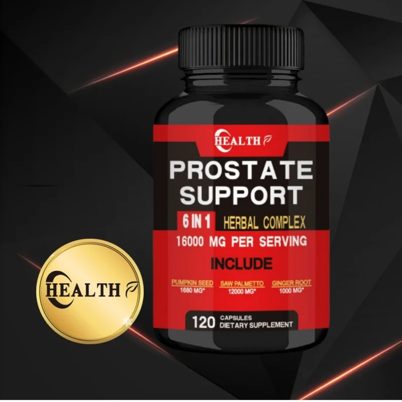 HEALTH 6in1 prostate support 16000MG boosts mood urinary immune system