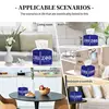 Zeta Phi Beta Print PU Leather Tissue Box Cover Square Decorative Tissue Holder for Living Room Bedroom Bathroom Home Office Car 6