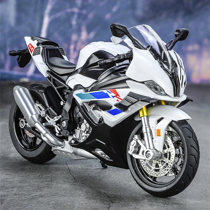 

1/12 2013 S1000RR M версия, гоночный мотоцикл из сплава, литый под давлением, металлический уличный спортивный мотоцикл, модель со звуком, детские игрушки, подарок