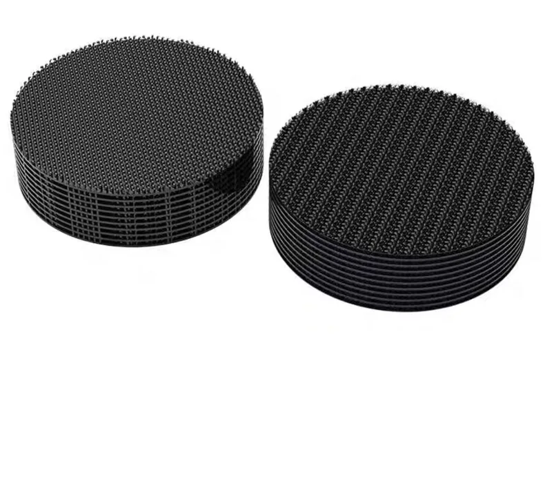 Adhesive Tape Household Use Touches Fastener Black Pad Fixed Patch Double Sided Mat Grip Strap Self-adhesive DIY Apparel - 5