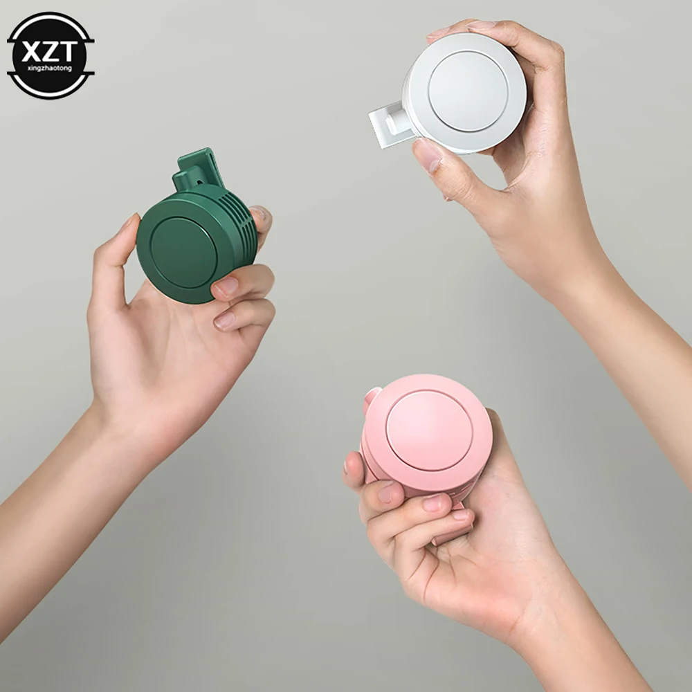 New Mini Clip on Fan USB Rechargable Summer Cooling Fan Office Home Traveling Portable Personal Cooler Air Conditioner 7