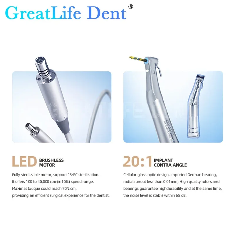 آلة زراعة الأسنان الجراحية من GreatLife، دواسات ال...