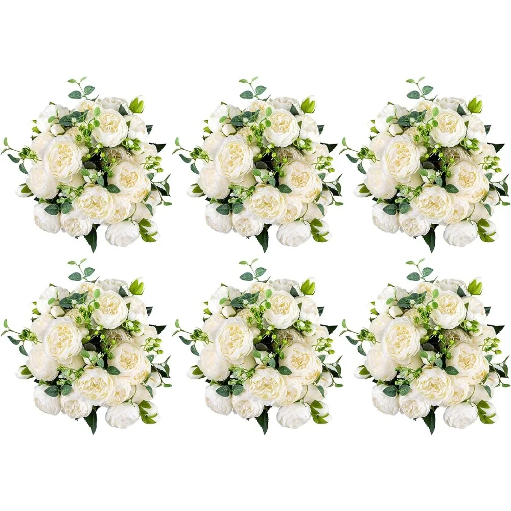 

Valentine's Day Floral Bouquets Flower Balls Arrangement for Home Party Decor Table Decoration & Accessories Vase Wedding Room