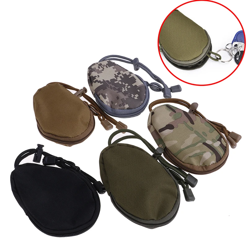 

EDC Key Wallets Holder Coin Purses Pouch Military Pocket Keychain Case Outdoor