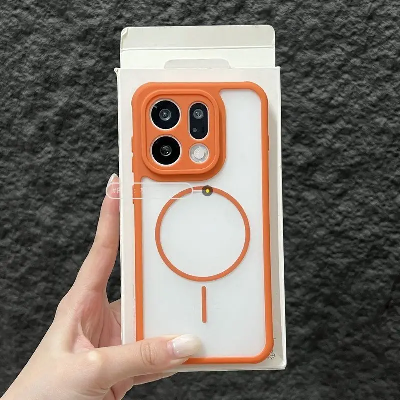 Sleek Magnetic Anti-Drop Matte Cooling Phone Case with Wireless Charging Support