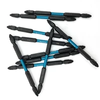 Makita Original Double tête longue perceuse à percussion foret PH2 110MM 2 pièces robuste sans rouille accessoires d'outils 3