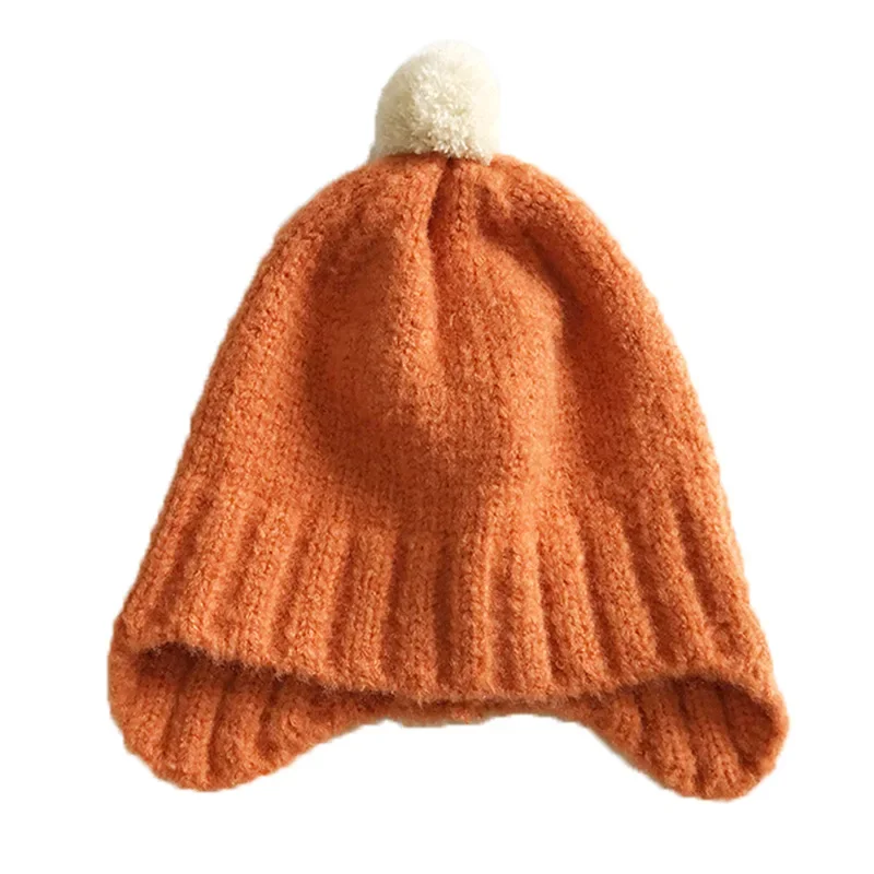 2020 New Knitted Kids Beanie Cap Infant Baby Boy Girl Hat Warm Children Baby Autumn Winter Girls Hat for Kids Muts Bonnet Enfant