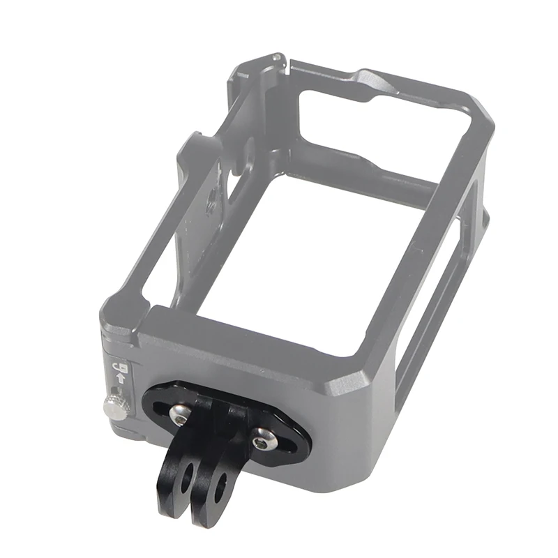 Metal Base Mount Mini Tripod Adapter M3 Mounting Screws for DJI ACTION4 Camera