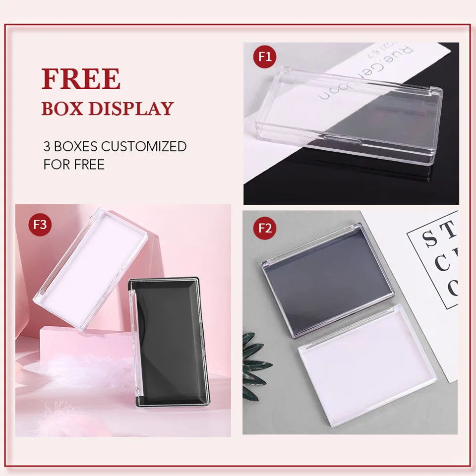 ODM/OEM Random Size Eyelash Private logo DIY logo eyelash extensions personal eyelashes personal logo name eyelash Customize 5