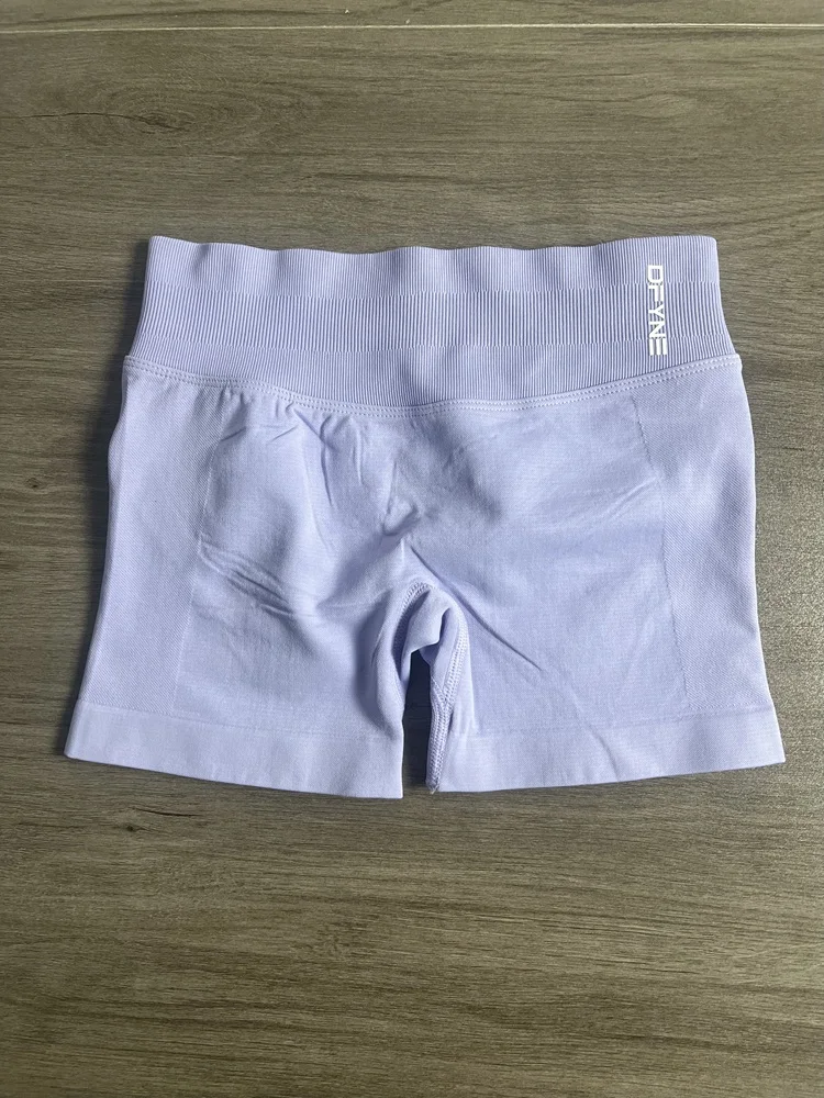 Impact Shorts with Logo Low Waist Seamless Yoga Shorts Scrunch Bum Gym Shorts Workout Biker Short Stretch Fitness Clothing 5