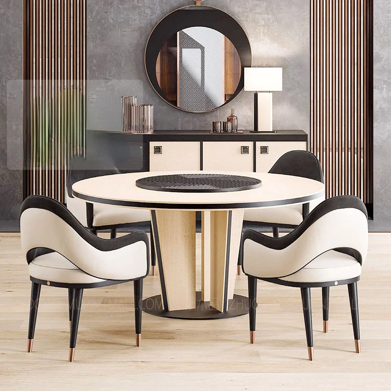 Simple Round Dining Table Set 3 Simple Round Dining Table Set 3