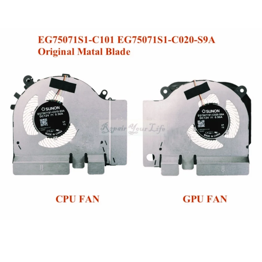 Computador Cooler Cpu Refrigeração Ventiladores do Dissipador de Calor para Xiaomi 15.6 Gaming Gtx 1060 ti 6g Edição Eg75071s1-c010 C020-s9a Computador Portátil Ventilador - Imagem 6