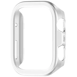 Shockproof Protective Hard Case Cover for Huawei Watch Fit - Hollow Out Design Accessories (Silver)