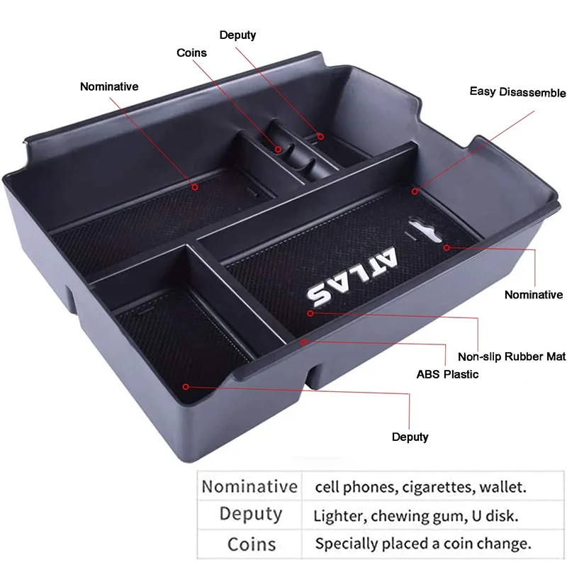 Autoline Volkswagen T Roc Console Organizer - Trendyol