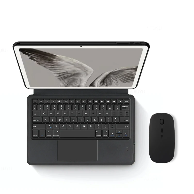 Huwei-capa de Teclado para Tablet Google Pixel Capa Protetora Capas de Teclado com Escudo Tpu Touchpad Bluetooth Gtu8p 11 2023