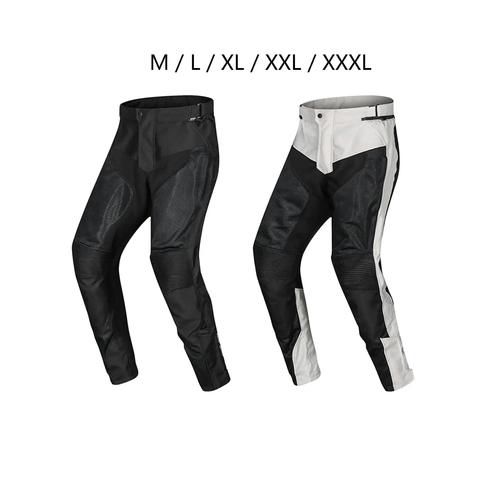 

Motorcycle Racing Pants Adjustable All Season Motorcycle Trousers Motorbike Riding Pants for Motocross Racing Sports