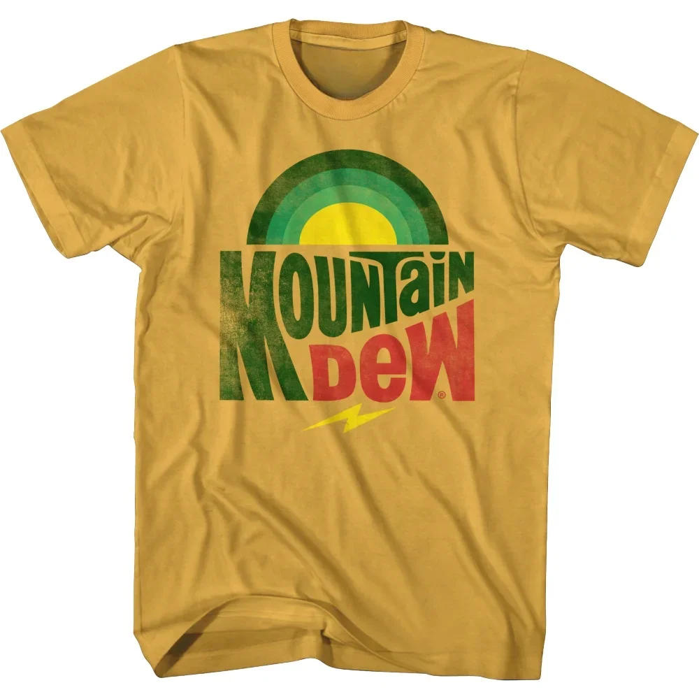 T-Shirt Sunrise Logo Mountain Dew