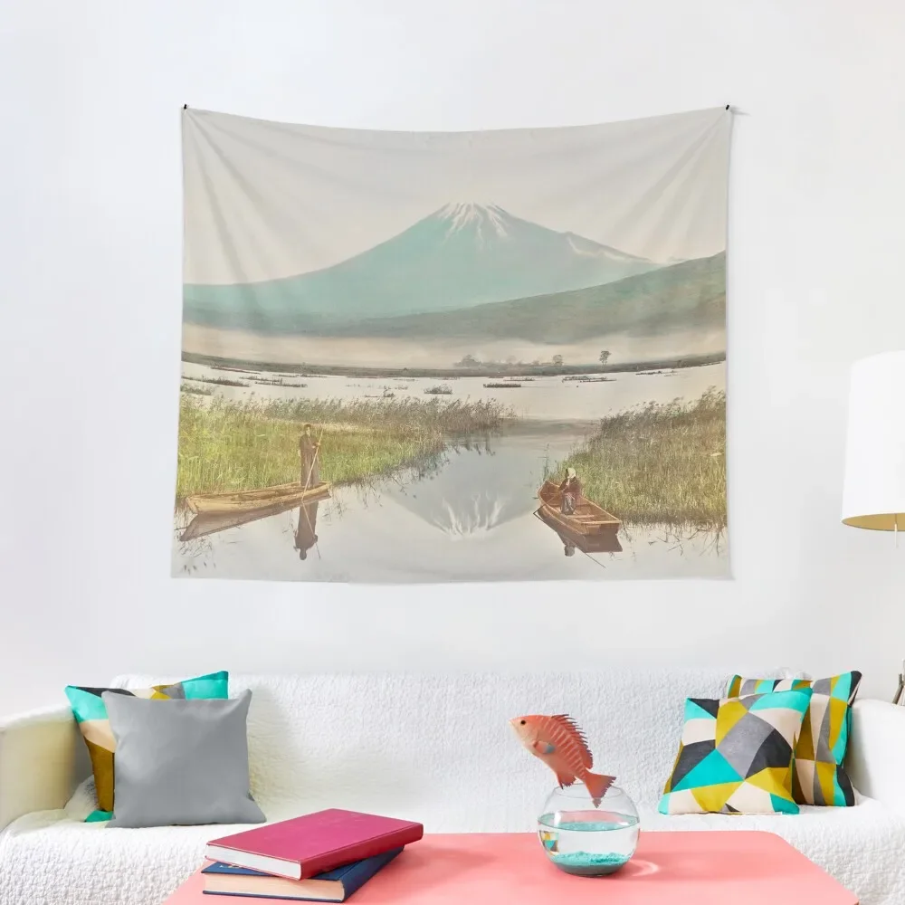 

Mount Fuji Landscape Tapestry Room Decoration Aesthetic Wall Hanging Art Mural Tapestry