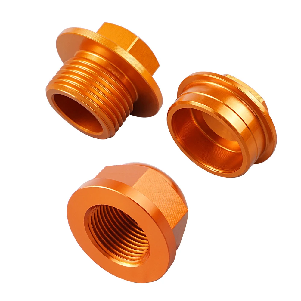 thumbnail image 2 of NICECNC M22xP1.5 Rear Wheel Axle Nut - T6061 Aluminum For KTM, Husqvarna, GasGas Dirt Bikes 2 of 3