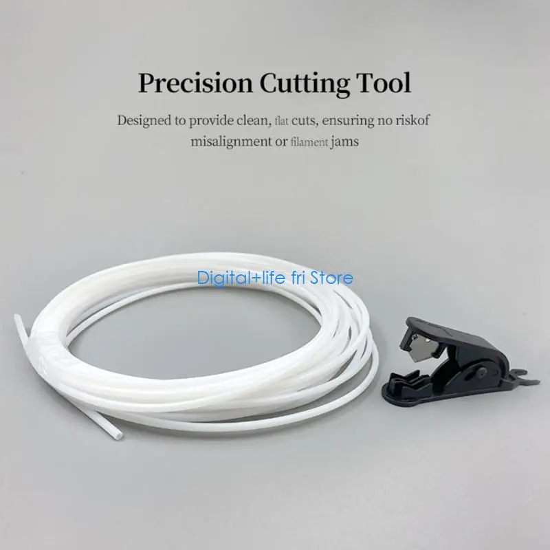 실험실 P1S를 위한 클립 고열 저항하는 정확한 절단을 가진 E06D 10m PTFE 관