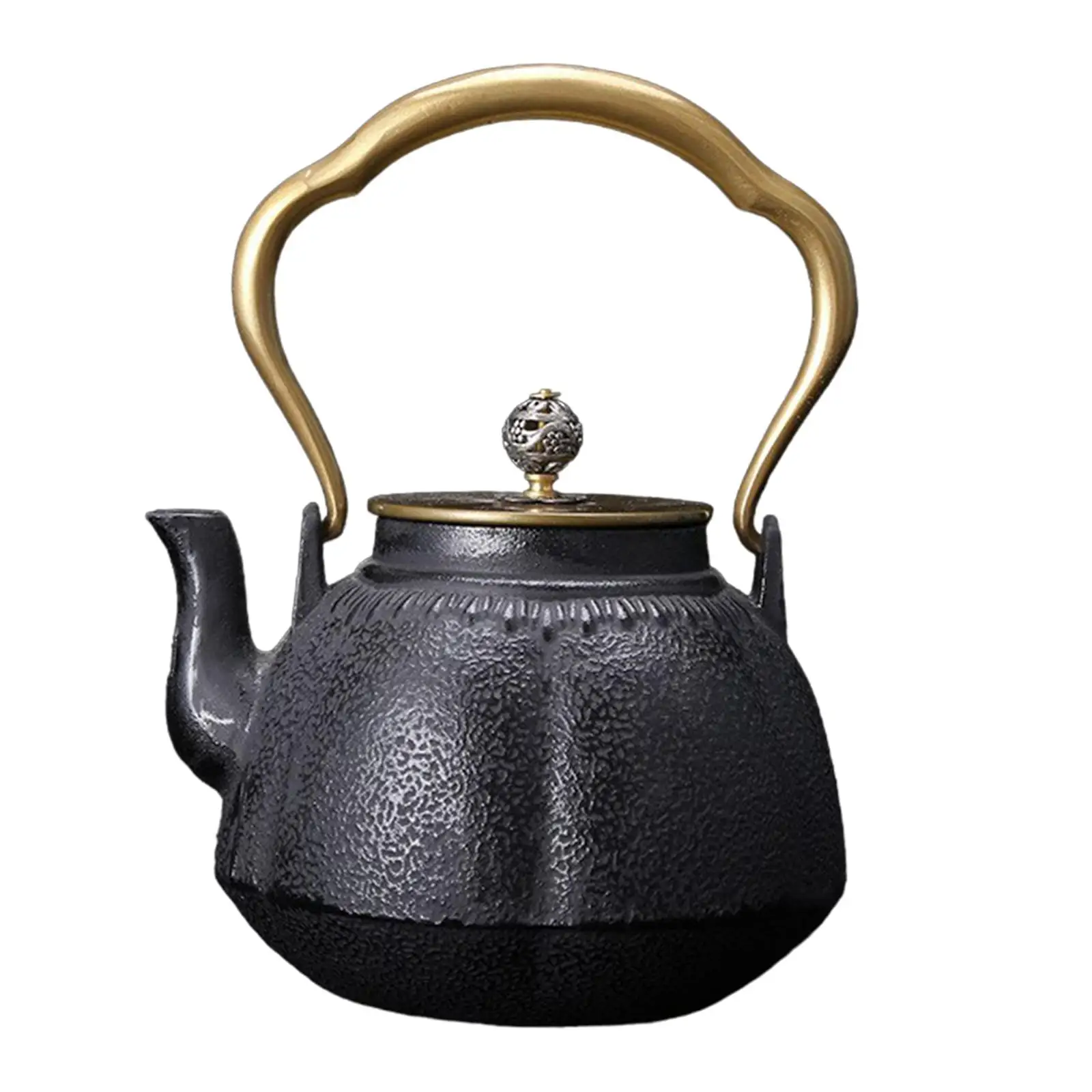 Cast Iron Tea Kettle Tea Set Tea Ceremony Supplies Chinese Style Large Capacity Housewarming Gifts 1.2L Family Use Iron Teapot Cast Iron Tea Kettle Tea Set Tea Ceremony Supplies Chinese Style Large Capacity Housewarming Gifts 1.2L Family Use Iron Teapot