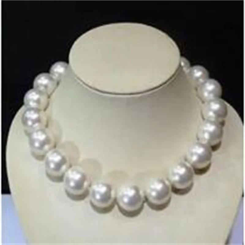 rare-huge-20mm-genuine-white-south-sea-shell-imitation-pearl-round-gems-necklace-18