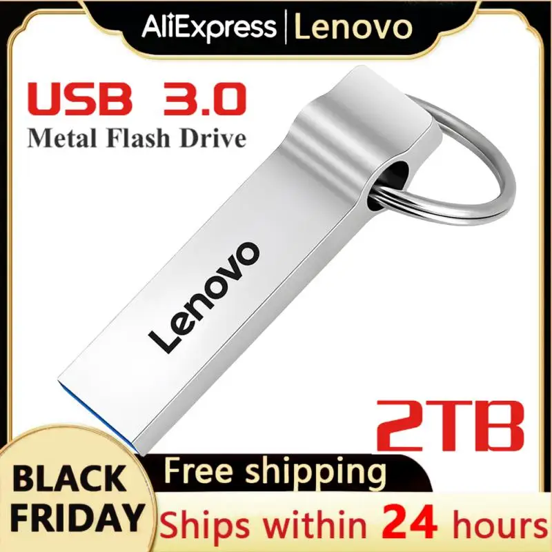 Lenovo Usb 3.0 Extreme Usb Flash Driver 1Tb Usb 2Tb Usb Pendrive 512Gb Pen Drive 128Gb Flash Memory Stick Per Pc/Laptop/Telefono