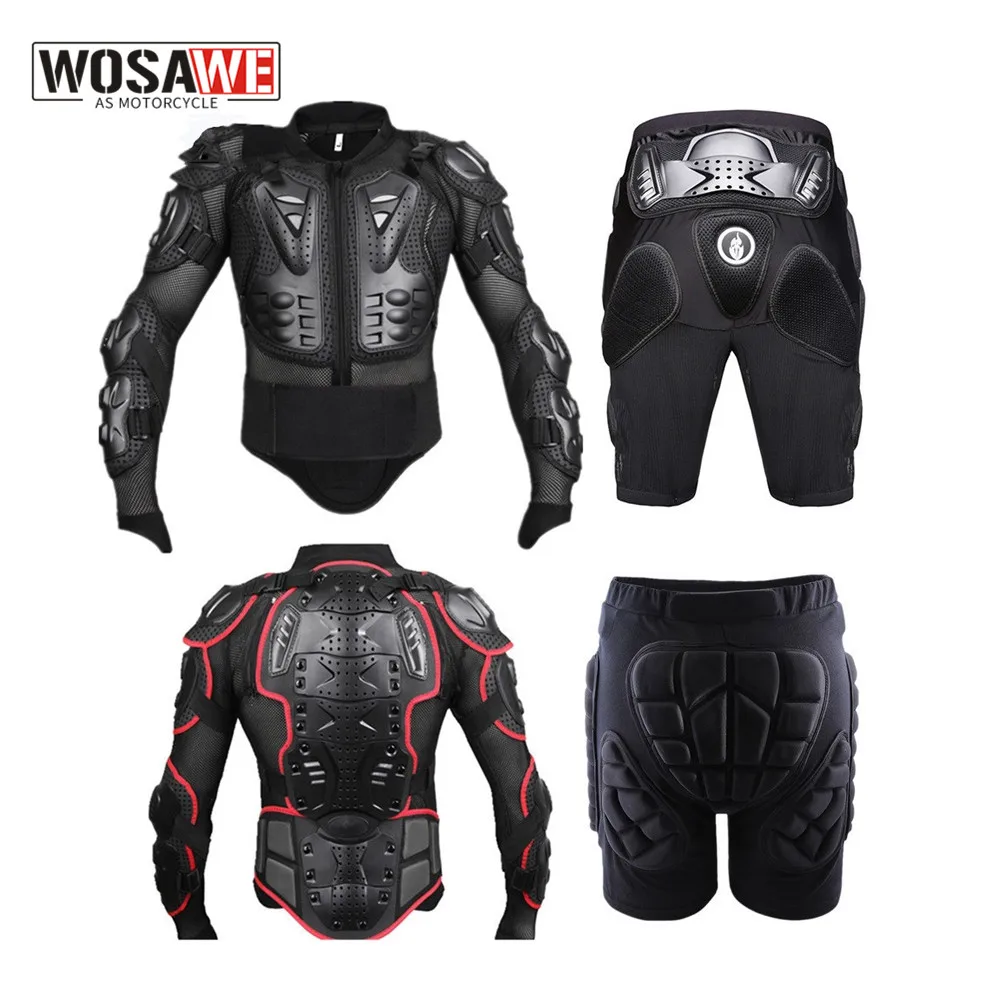 Motorcycle Jacket Full Body Armor Motorcross Racing Pit Bike Chest Gear Protective Shoulder Hand Joint Protection For Snowboard