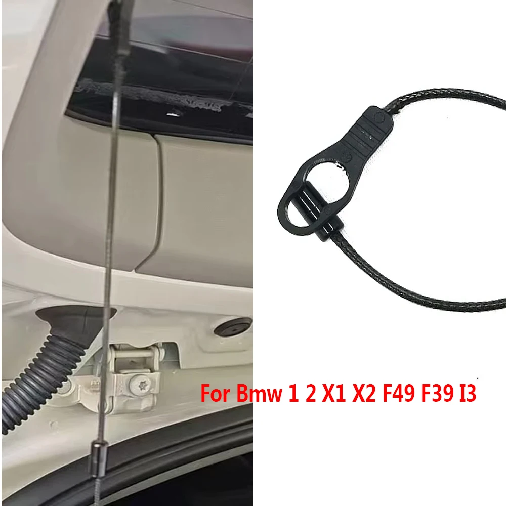 Car Parcel Shelves String 1X Rear Boot Parcel Shelf String Cord Trunk Table Hanging Rope For Bmw 1 2 X1 X2 F49 F39 I3