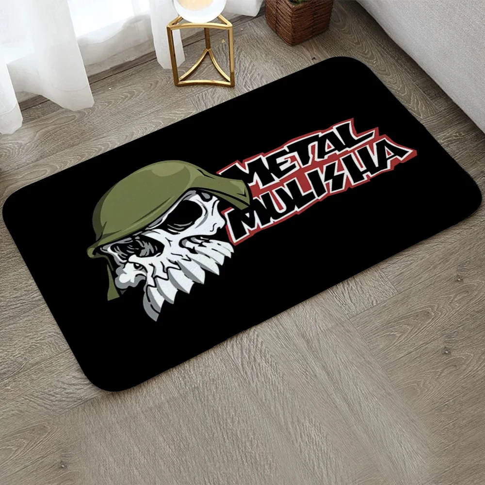 METAL MULISHA Bath Rug Mat Carpet for Bathroom Mats Goods for Home Decor Items Things to the House Entrance Door Doormat Carpets 2