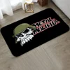 METAL MULISHA Bath Rug Mat Carpet for Bathroom Mats Goods for Home Decor Items Things to the House Entrance Door Doormat Carpets 2