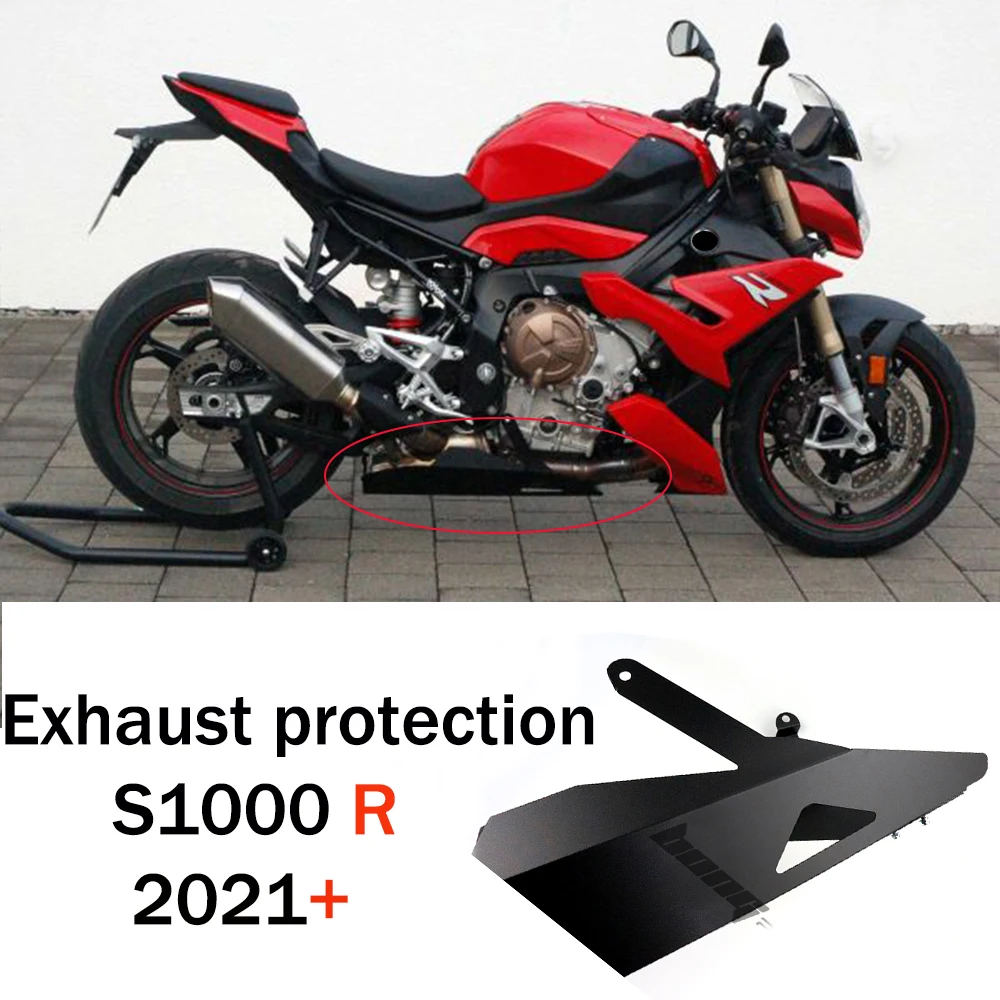 For BMW S1000R 2021 2022 S1000 R Engine Exhaust cover Exhaust trim