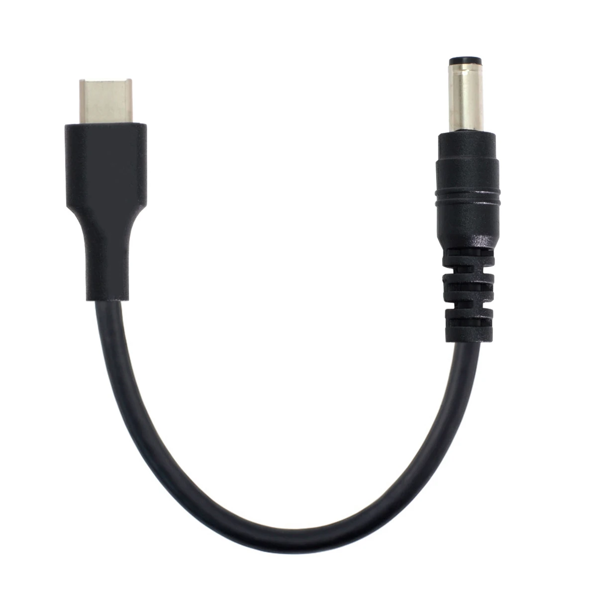 Cablecc USB 3.1 Type C USB-C to 5V DC 5.5*2.5mm Power Plug Extension Charge Cable 25cm for Cell Phone