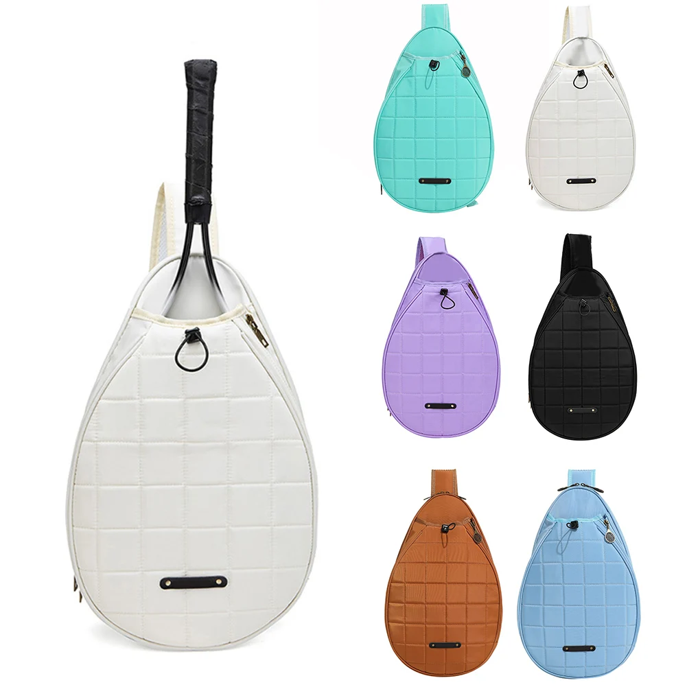 

Tennis Racket Crossbody Bag Shoulder Bags For Tennis Badminton Pickleball Racket Tennis Racket Crossbody Bag Shoulder Bags