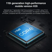 Gamer Laptops Computer office Metal Notebook Netbook Windows 11 11th Gen Intel I7-11370H 64GB RAM Dual DDR4 Slots SSD 5G WiFi 2
