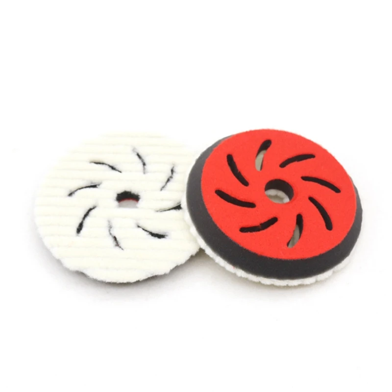 Heavy Cutting Wool Polisher Pad for Cutting, Buffing and Polishing 5"/6" 3