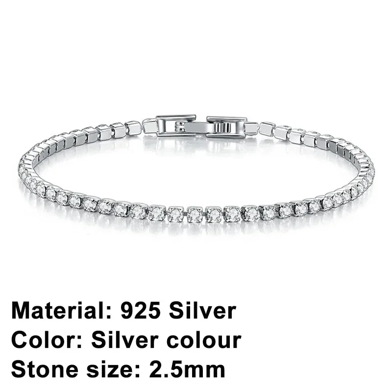Exquisite Rose Gold Tennis Bracelet with Sparkling Crystal Accents