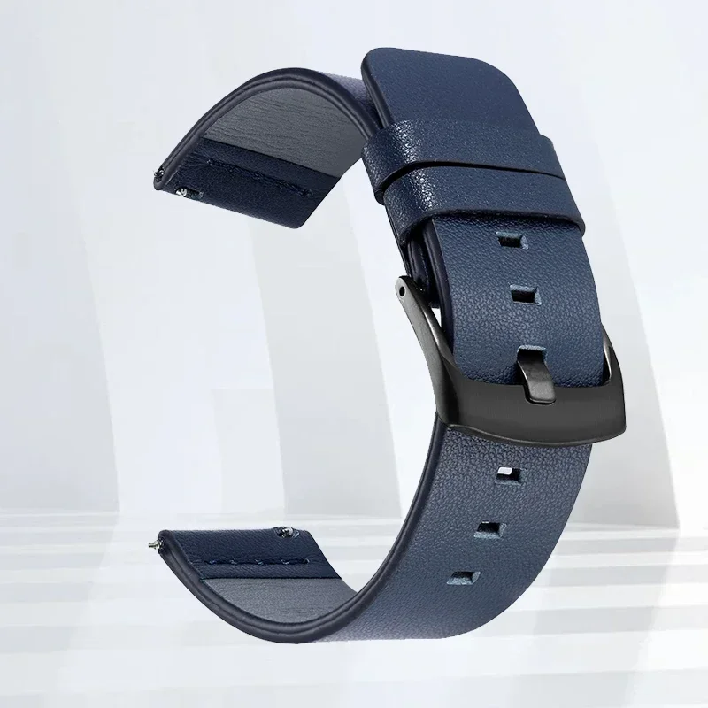 Premium Leather Watchband with Quick Release Strap – Available in Multiple Sizes