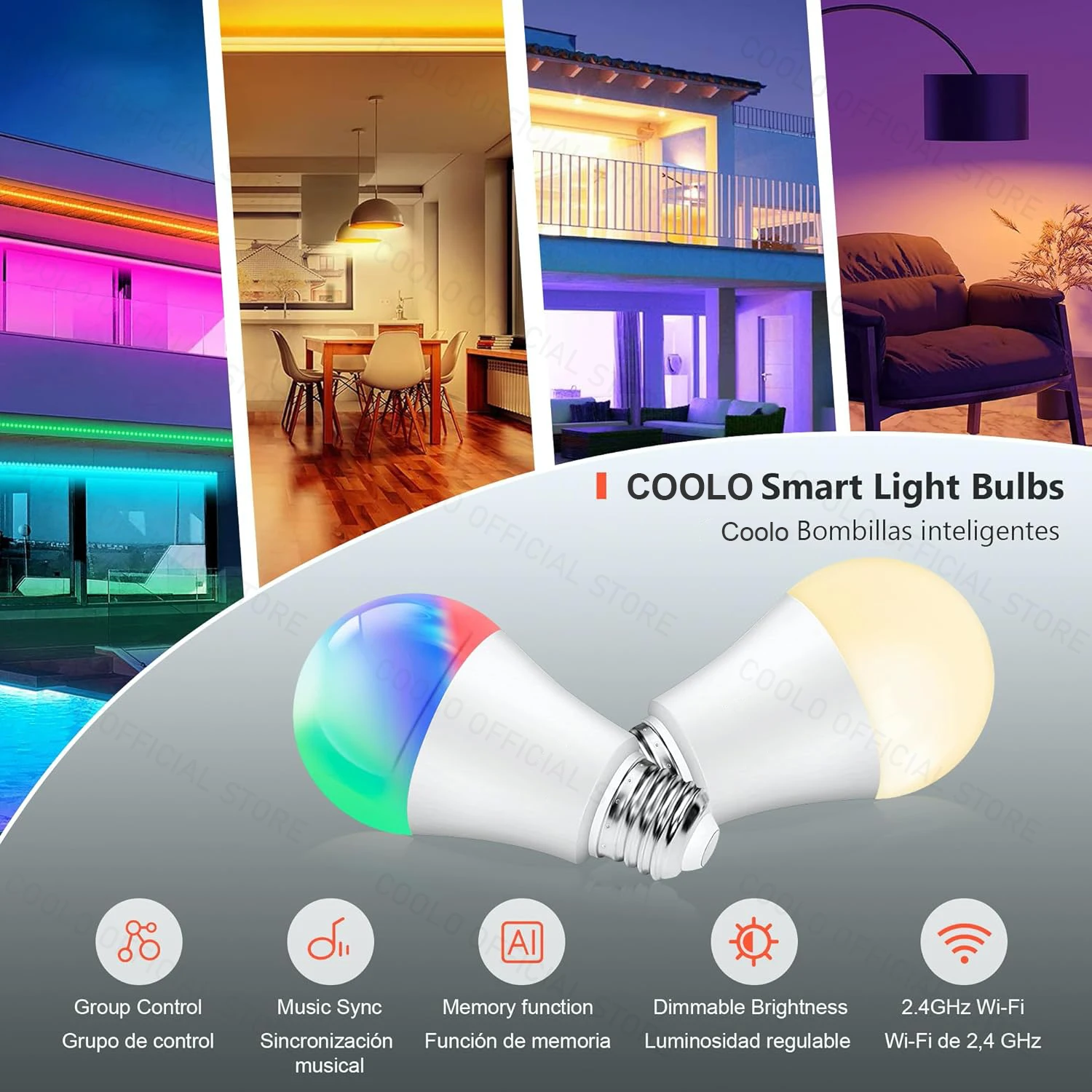 18W 15W Zigbee 3.0 Led Light bulb RGB+WW+CW E27 Tuya Wifi Smart Home Led Lamp Compatible With Alexa Amazon Google Assistant