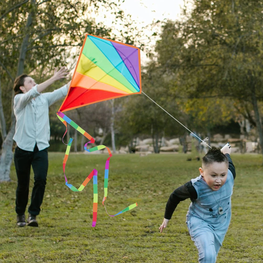 5 Sets Interesting Blank Kites Painting Kites Funny Kites Kids Accessory Mini Teaching Kite Children'S Blank DIY Kite Handdrawn 6