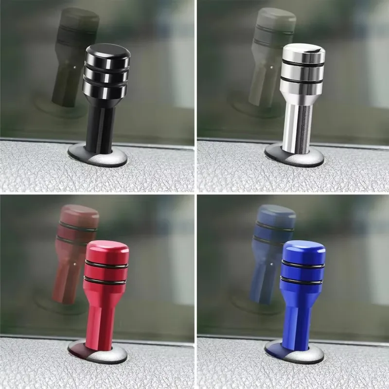 Car Door Lift Button Locking Pins Universal Car Security Door Lock Pins Aluminum Alloy Knob Auto Interior Accessories 2/4Pcs