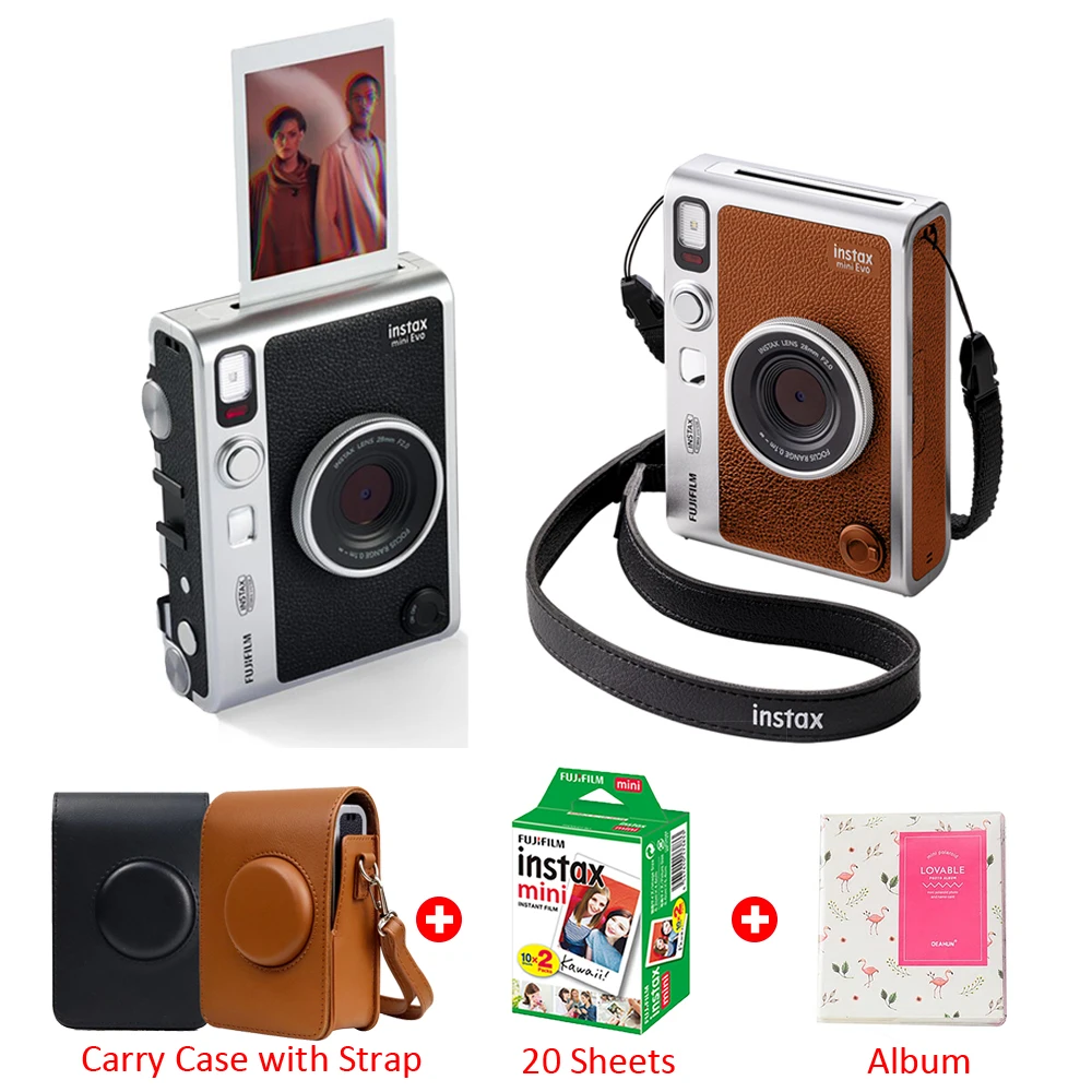 Fujifilm Instax Mini Evo - Brown