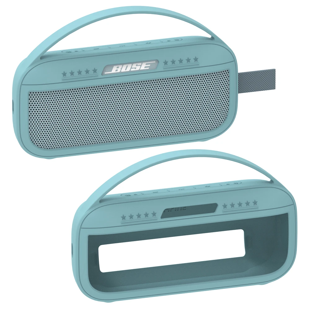 운반 손잡이가 있는 Bose SoundLink Flex Bluetooth 휴대용 스피커용 실리콘 핸들 커버 케이스 교체(커버만 해당)