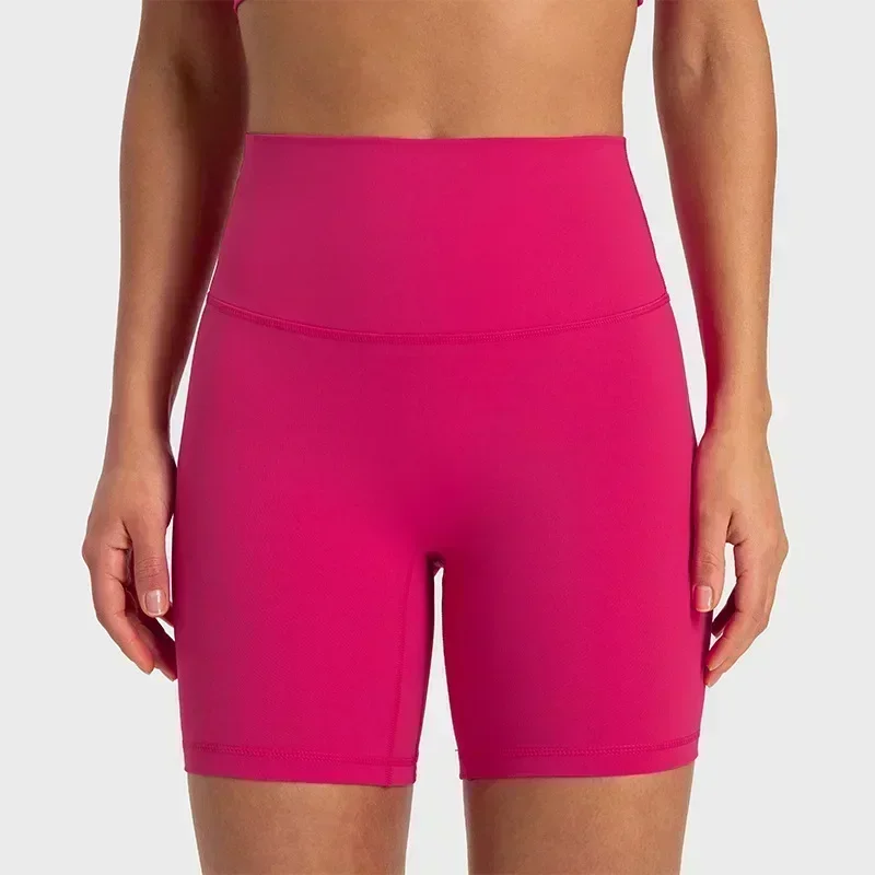 Lemon Women Sports High Waist Skinny Shorts 6