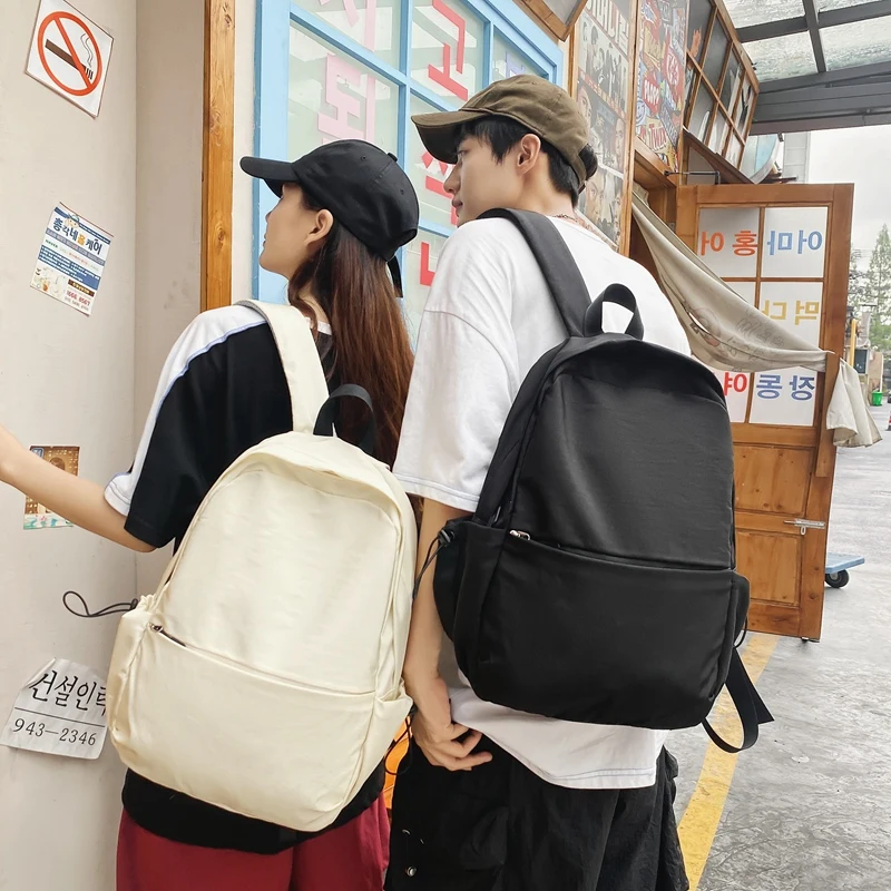 

Новинка 2023, повседневный мягкий женский и мужской нейлоновый рюкзак для отдыха, школьные сумки большой вместимости для студентов, крутые дизайнерские брендовые сумки на плечо