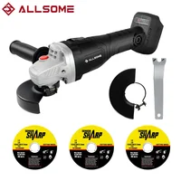 Allsome 18V Brushless Cordless 125mm Angle Grinder - Tool Only 1