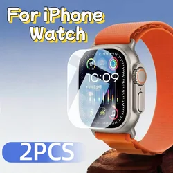 Premium Tempered Glass Screen Protector with Easy Alignment Tool for 49mm Smartwatches, 2 - Pack (2PCS)