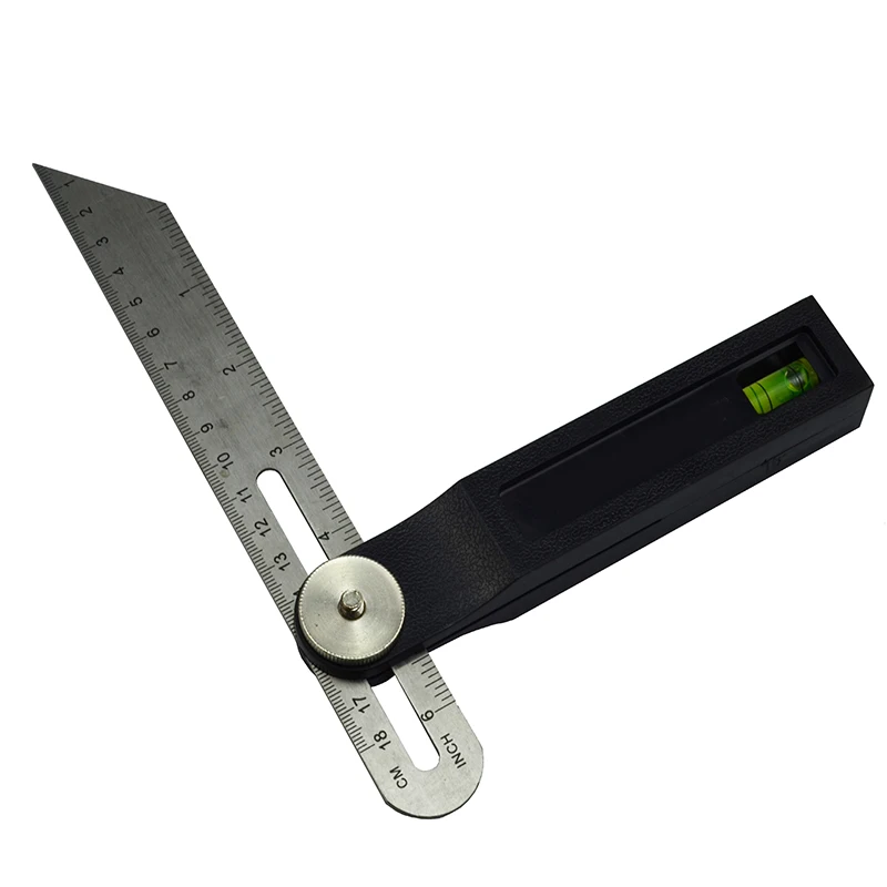 Multi Miter Angle Ruler Woodworking Scriber Dovetail Marking Jig Marking Gauge Stainless Polygon Bevel Angles T-Ruler