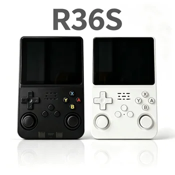 Console di Gioco Portatile Retro R36S Mini con Sistema Linux, Schermo IPS da 3,5 Pollici, Macchina da Gioco Tascabile, Ottimo Regalo