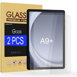 Premium HD Scratch - Proof Tempered Glass Screen Protector (2 - Pack) (2P - Tab A9 Plus)